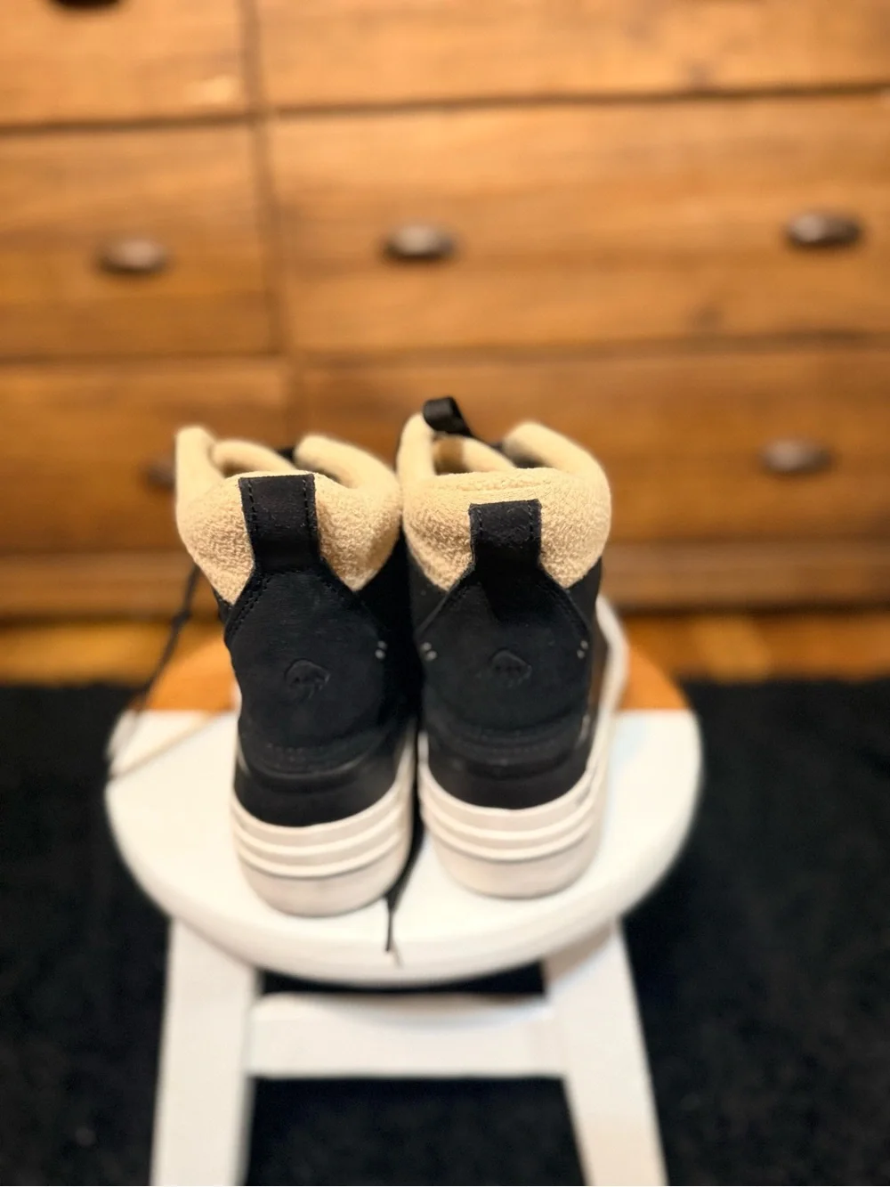 NWT Wolverine Torrent Black and White Lace-Up Waterproof insulated Winter Boots